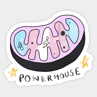 LGBTQ Mitochondria Powerhouse Sticker